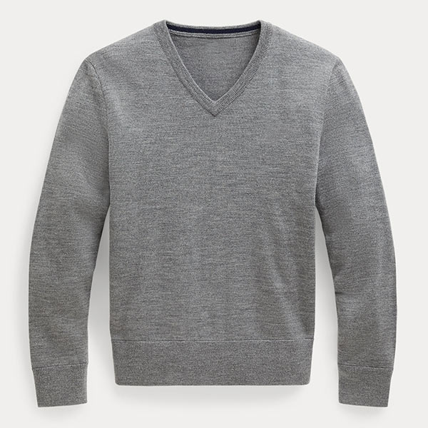 Merino Wool V-Neck Jumper – JA uniforms